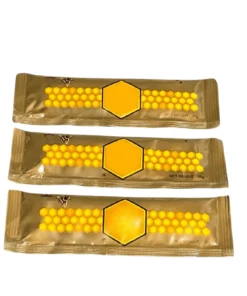 Royal Natural Honey Packets: Honey Pack with premium VIP Jelly and Herbal Mix, Pack of 3