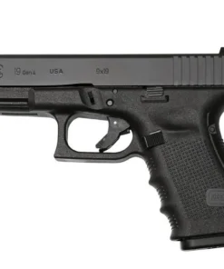 Glock G19 Gen4 9mm 4.01" Barrel, 15+1 - 15+1 Rounds | 4.01" Barrel | Polymer Grips | Blue/Black | Glock Fixed Rear Sights