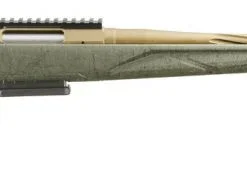 Ruger American Predator Gen II 7mm-08 Remington Bolt Action Rifle - 3+1 Rounds | 22" Barrel | Green Stock | Synthetic | Bronze